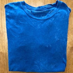 Apocalypse Blue Short Sleeve Tee Shirt